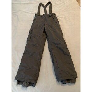 Sport Essentials Snow Pants Youth 16 Black Insulated Bib Winter Ski Snowboard